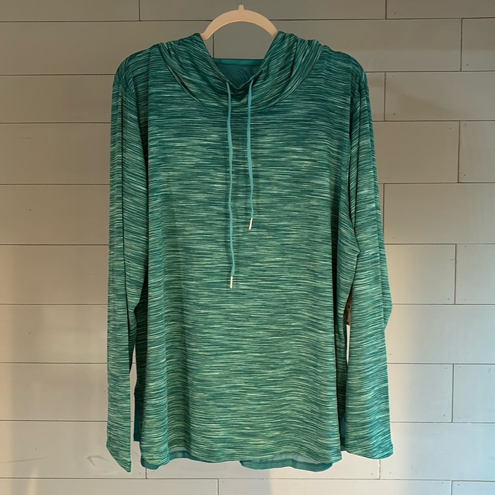 NWT Balance collection Sea Me Tonal space dye top